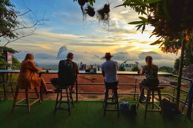 Phang Nga Treasures Sunrise Trekking and No-crowd James Bond by longtailed boat - Lunch on a hilltop: real food after a physically loud morning