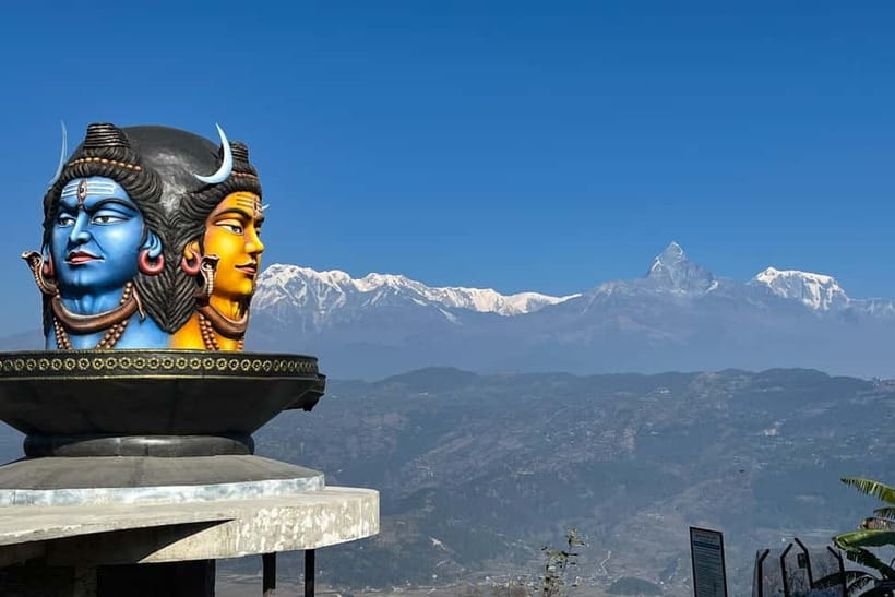 Pokhara: 1-Day World Peace Pagoda and Lord Shiva Statue Trek - How the day flows: boat first, then two uphill hits