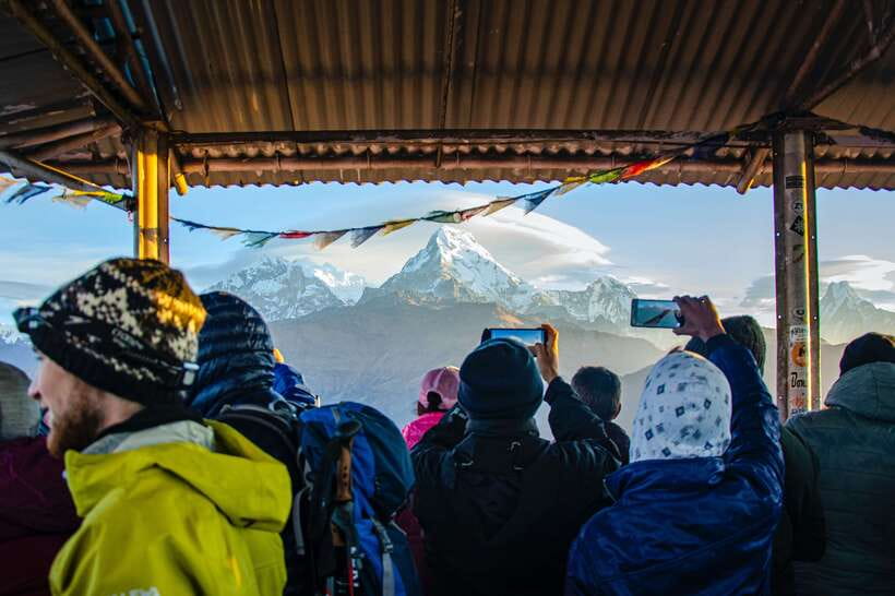 Pokhara: 2-Day Short & Sweet Ghorepani Poon Hill Guided Trek - Day 2: Poon Hill Sunrise, Dhaulagiri Views, and the Steep Return