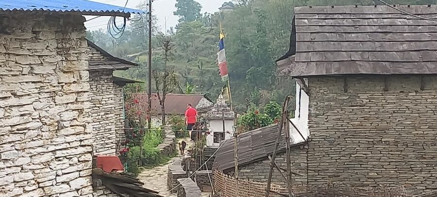 Pokhara: 3-Day Trek - Day 2 Ridge Walk to Astam and Annapurna Eco Village Resort