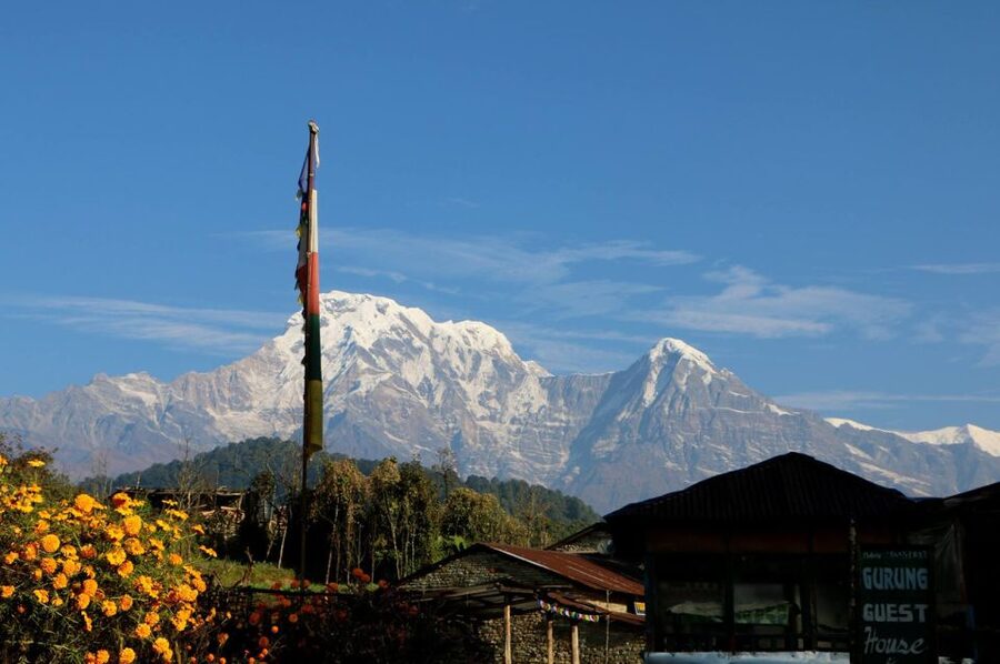 Pokhara: 3-Day Trek - Day 1: Naudanda to Dhampus, Pothana, and Australian Camp