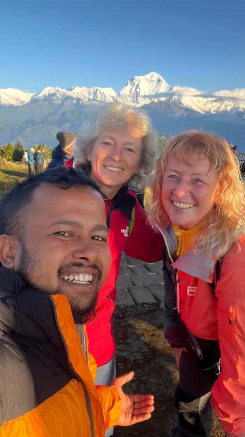 Pokhara: 3- days Poon Hill Trek - Day 1: Nayapul to Ulleri via the Bhurungdi River and Tikhedhunga