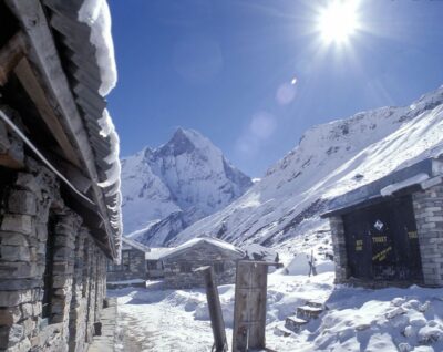 Pokhara: 5-Day Trek to Annapurna Base Camp and Hot Springs - Jhinu Danda tea lodge night: how the first day sets the tone