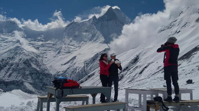 Pokhara: 7-Day Annapurna Base Camp Trek & Natural Hot Spring - Annapurna Base Camp at 4,130 m: the day that turns it into a story