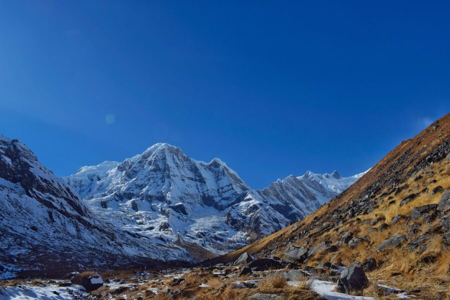 Pokhara: 7 Day Annapurna Base Camp Trek - Day 1: Pokhara to Nayapool and Ghandruk’s first big views