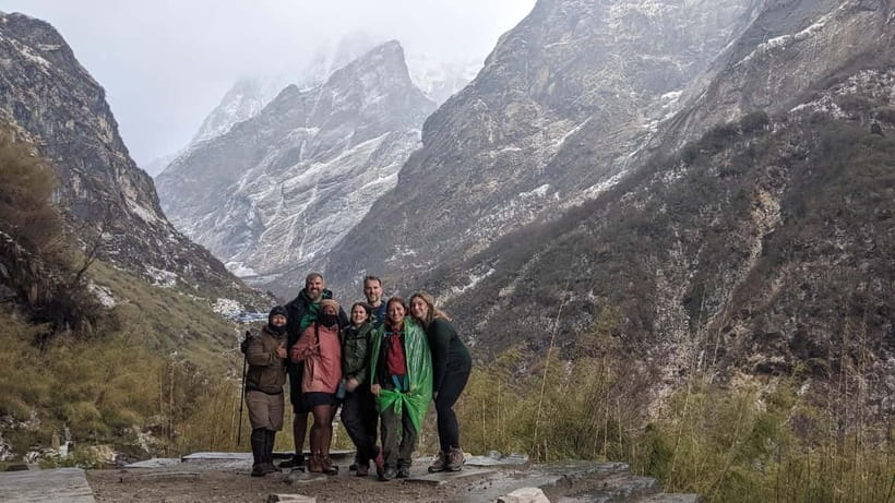 Pokhara: 9-Day Annapurna Base Camp Trek with Poon Hill - Bamboo to Jhinu Dada hot spring: soak, refuel, repeat