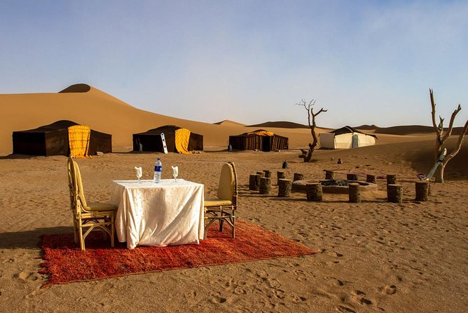 Private 3-days Desert tour from Zagora to Erg chigaga Dunes & Camel trek - Day 2 entertainment under starlight: Berber music and camp life