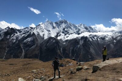 Private 8 - Day Langtang Trekking - Day 3 to Langtang Village: the steepening route and village atmosphere