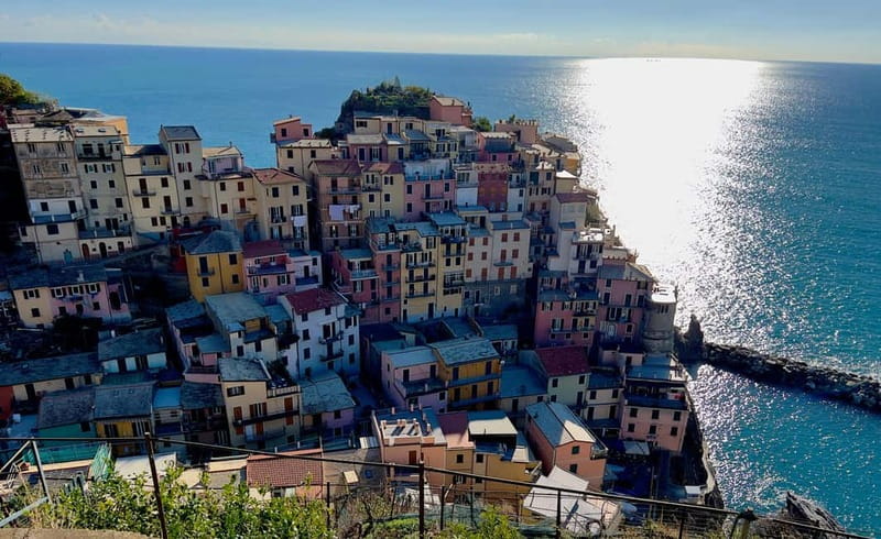 Private Cinque Terre Trekking Tour - Groppo to Manarola: the famous view, approached the smart way