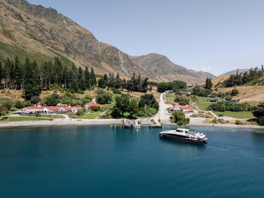 Queenstown: Walter Peak Horse Trek & Queenstown Lake Cruise - Farmyard and gardens time: what you do after the saddle