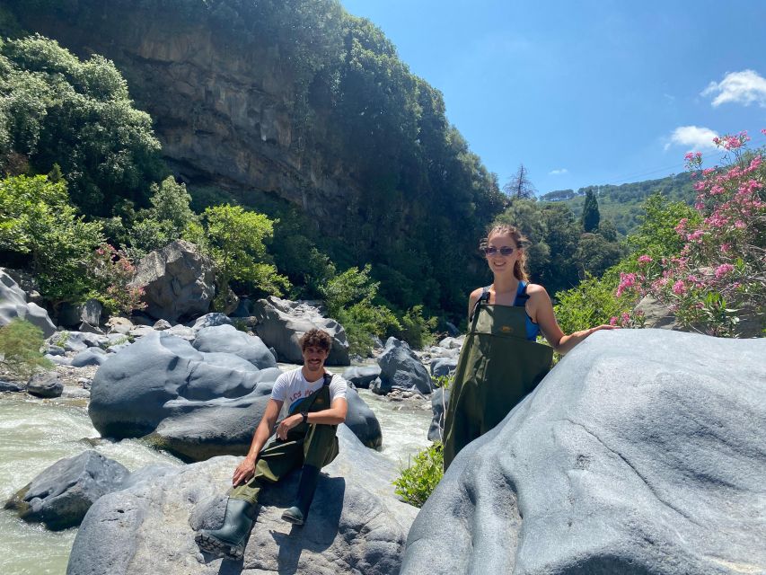 River Trekking Gole Alcantara - The Guide Makes the Day: Stories, Help, and Even an Etna Glimpse