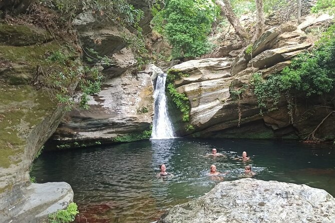 River Trekking to the Waterfall in Andros - What to pack for a river trek that includes swimming