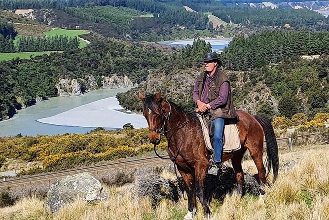 Rubicon Valley Horse Treks - 2 Hour River Trail Horse Trek - The views that matter: Waimakariri Canyon plus Southern Alps at Otarama