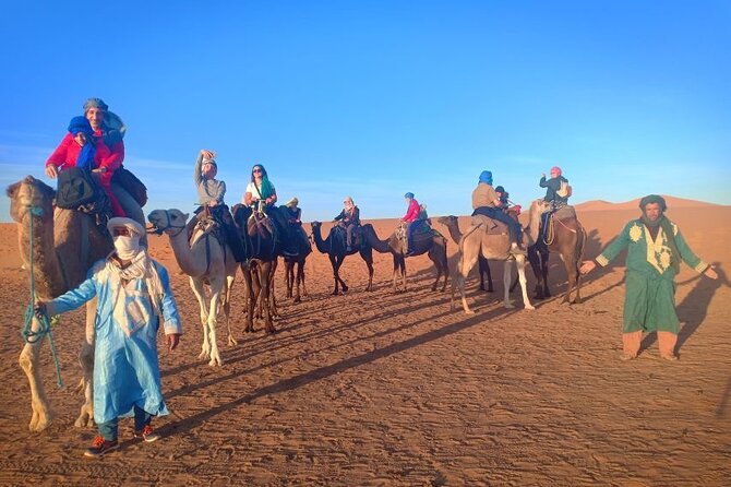 Sahara 3-Day 2-Night Desert Tour to Merzouga with Camel Trekking - Arriving Merzouga: your Berber tea moment and the camel ride at sunset