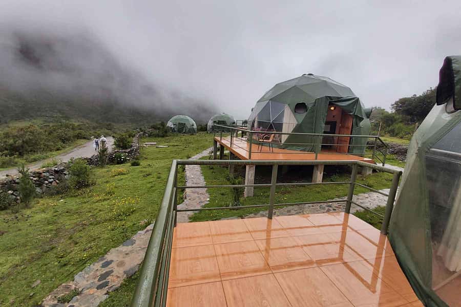 Salkantay Trek to Machu Picchu 5 Days with Sky Lodge Domes - Day 2: The challenging Salkantay Pass and the descent to Chaullay