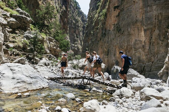 Samaria Gorge Trek: Full-Day Excursion from Chania with Guide - The 5–6 hour Samaria Gorge hike: what you’re actually walking through