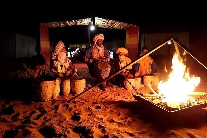Sandboarding & Overnight in Merzouga Desert Camp Camel Trekking - Day 1: Late-afternoon pickup, camel time, sunset views, then sandboarding