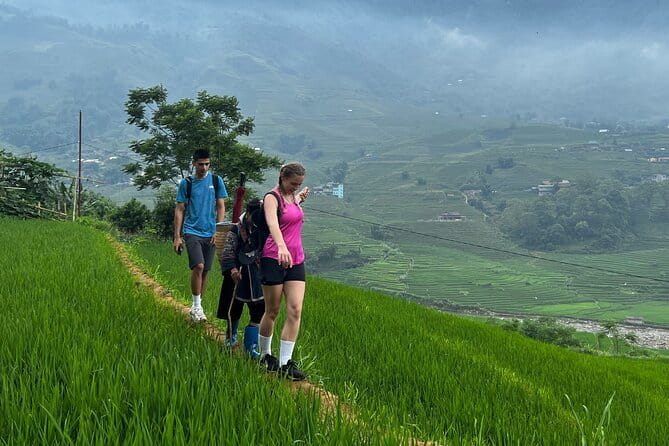 Sapa Mountain Escape: 2-Day Trekking, Rice Terraces & Homestay - Lao Chai Village: terraced rice fields and traditional houses