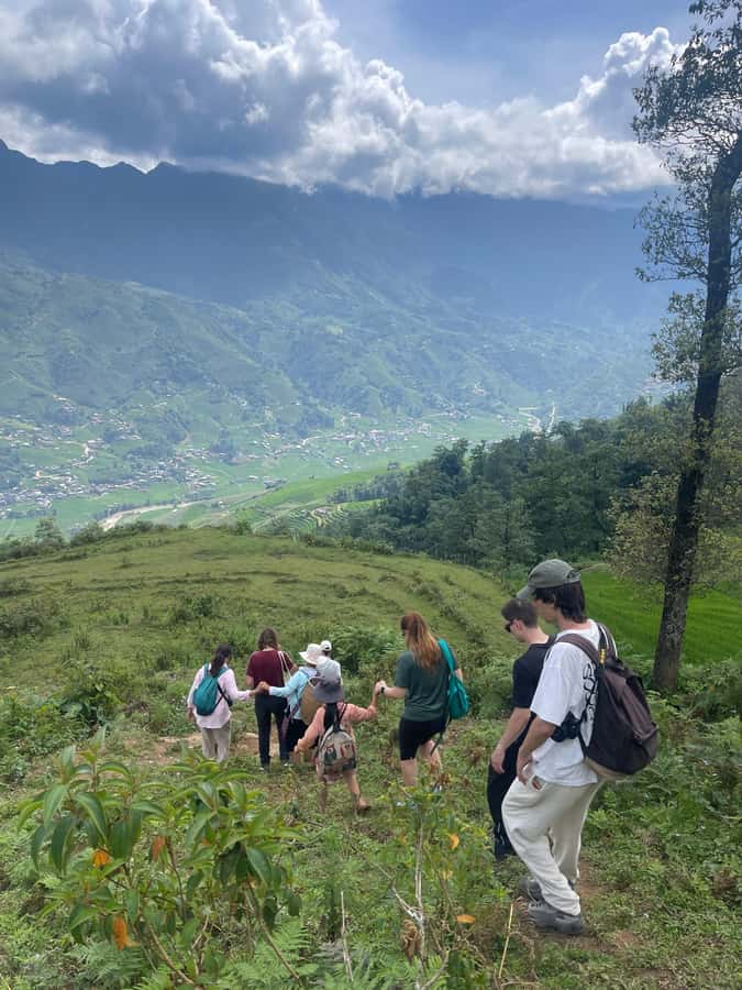 Sapa: Muong Hoa Valley View & Villages Trek with Local Guide - The Muong Hoa valley: rice terraces and the river-and-valley view