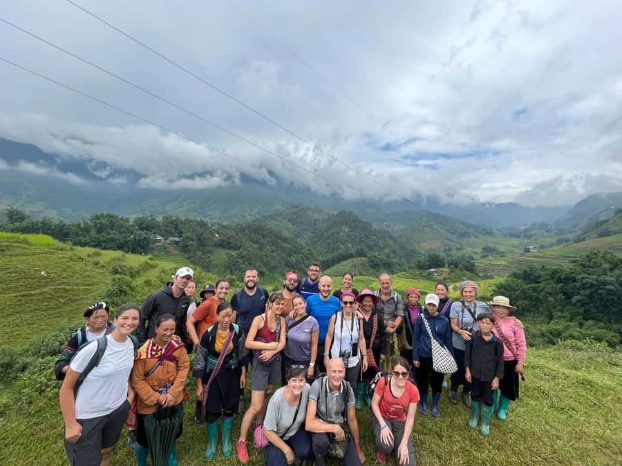 Sapa: Trekking Sapa One Day With Group Tour - Starting at Sapa Cathedral: the calm setup before the trail