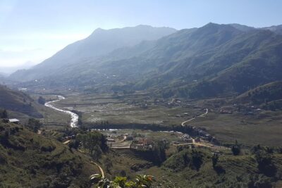 Sapa Trekking Tour - 1 day - Lao Chai viewpoint: Black Hmong terraces and the valley view