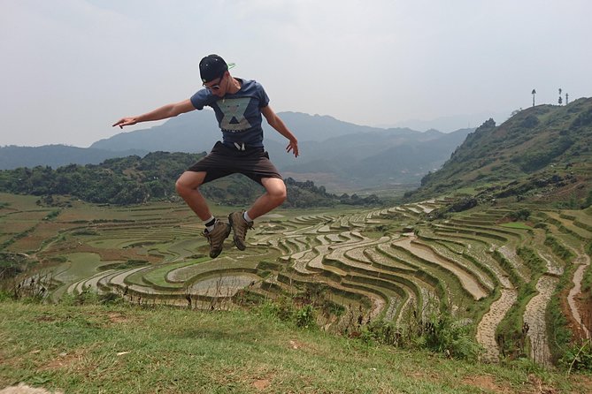 Sapa Trekking Tour - 1 day - Giang Ta Chai and the Red Dao finish: bamboo forest, waterfall rest, uphill return