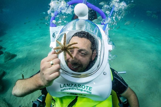 Sea Trek and Diving for handicaped people - Sea Trek in Lanzarote: why this accessible water setup works