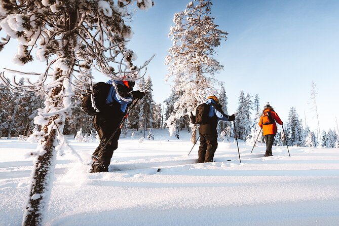 Ski Trekking Safari in Lapland - The campfire snack: barbecue warmth after time in the snow