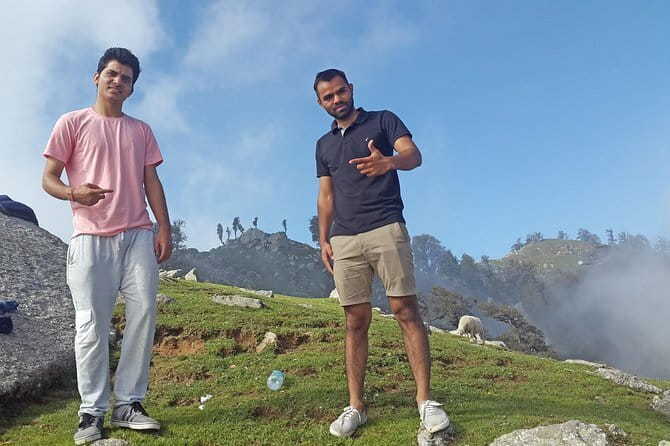 Snowline Trek - Overnight at Snowline: tents, sleeping bags, mattresses, and a washroom tent