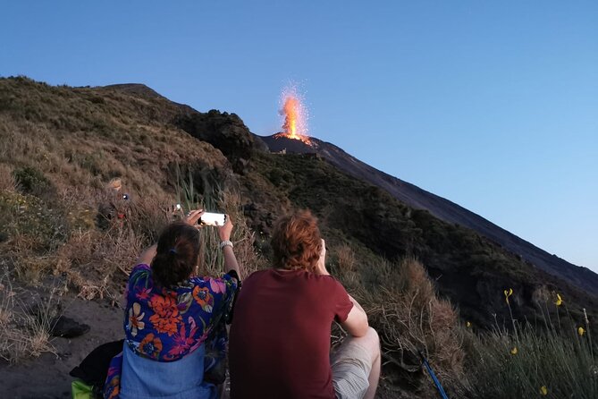 Stromboli: sunset trekking to Sciara del Fuoco - Ashàra - Meeting on Stromboli: The Two-Hours-Before-Sunset Plan