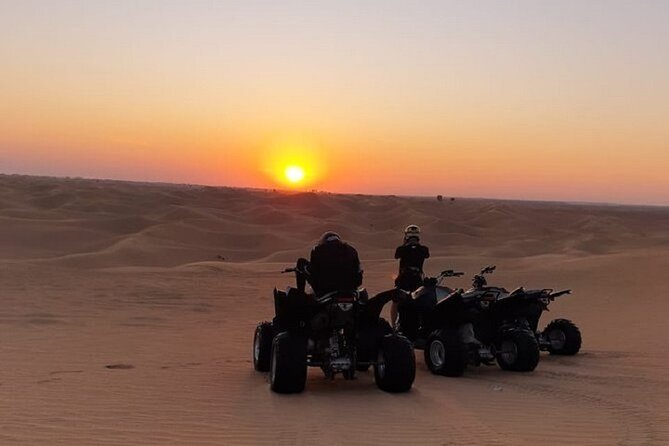 Sunset Quad Bike Safari With Camel Trek, Live Shows and Dinner - Quad Bikes on Dubai’s Red Dunes: 30 Minutes of Real Action