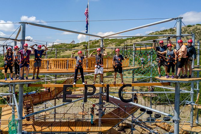 The EDGE: Epic Sky Trek - The safety system: harnesses and smart control (so your brain can enjoy it)