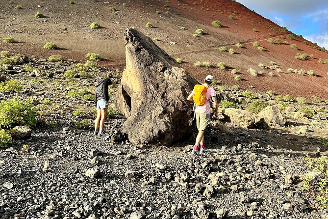 Timanfaya National Park Trekking with a Typical Canarian Snack - Entering the El Cuervo crater: the big wow moment