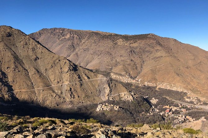 Toubkal Ascent Trek 4167m 2 days & 1 night - Day 1 Detail to Watch: Shrines, River Crossings, and Footing