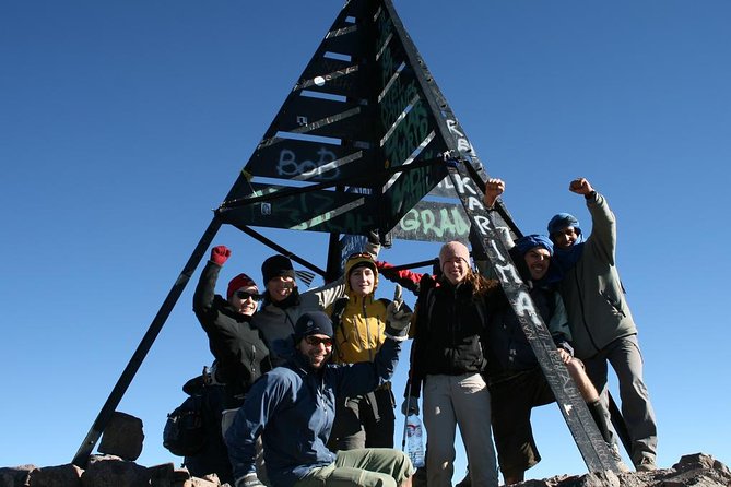 Toubkal trek - 2 days - Day 1 Through the Mizane Valley: Aremd to Sidi Chamarouch to Camp Near the Snowline