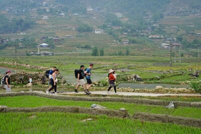 Trekking 1 circle the local village to admire Muong Hoa valley - Day 1: Pickup in Sapa, Hang Da, and the Black H’Mong Trail