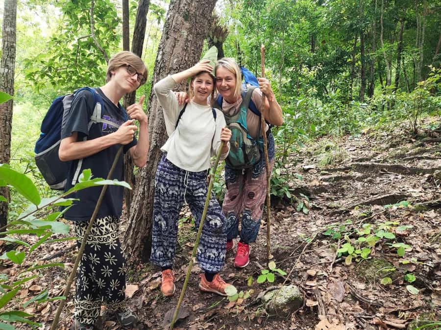 Trekking 2 Days 1 Night+Rice fields+Bamboo Rafting - Getting Started in Chiang Mai: 7:00 Pickup, Market Stop, Elephant Camp