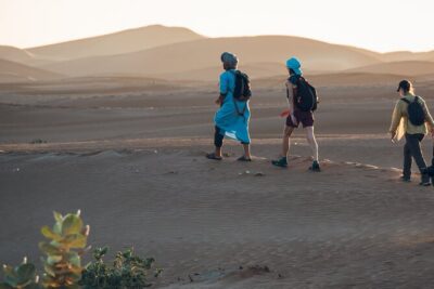 Trekking 8 days in the Moroccan desert from Marrakech - Leaving Ouarzazate and heading toward Zagora: the Atlas-to-desert transition