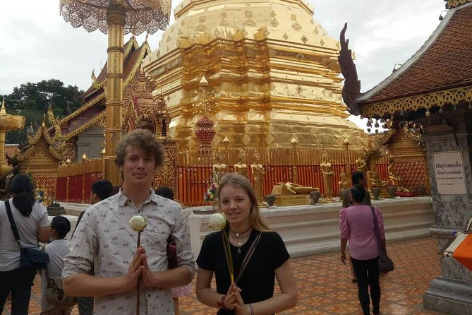 Trekking at the Monk Trail and Doi Suthep Temple Private Tour - Wat Pha Lat: the quieter hidden-temple feel
