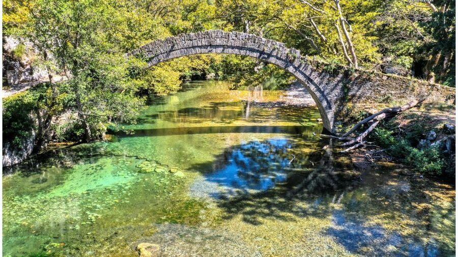 Trekking day at Vikos Gorge for all - A shaded walk inside Vikos Gorge geopark