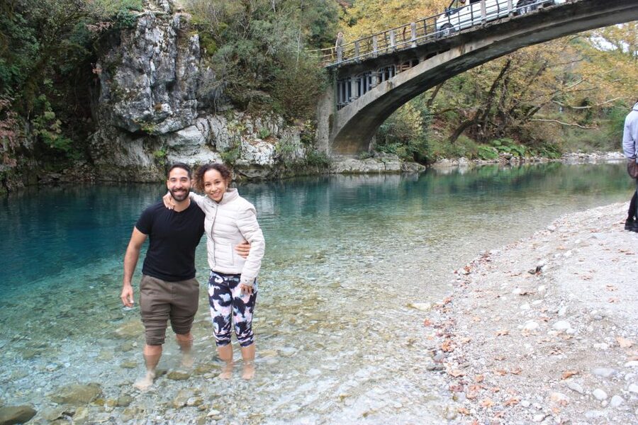 Trekking day at Vikos Gorge for all - Spiliotissa monastery on a rock: seeing faith in the middle of geology