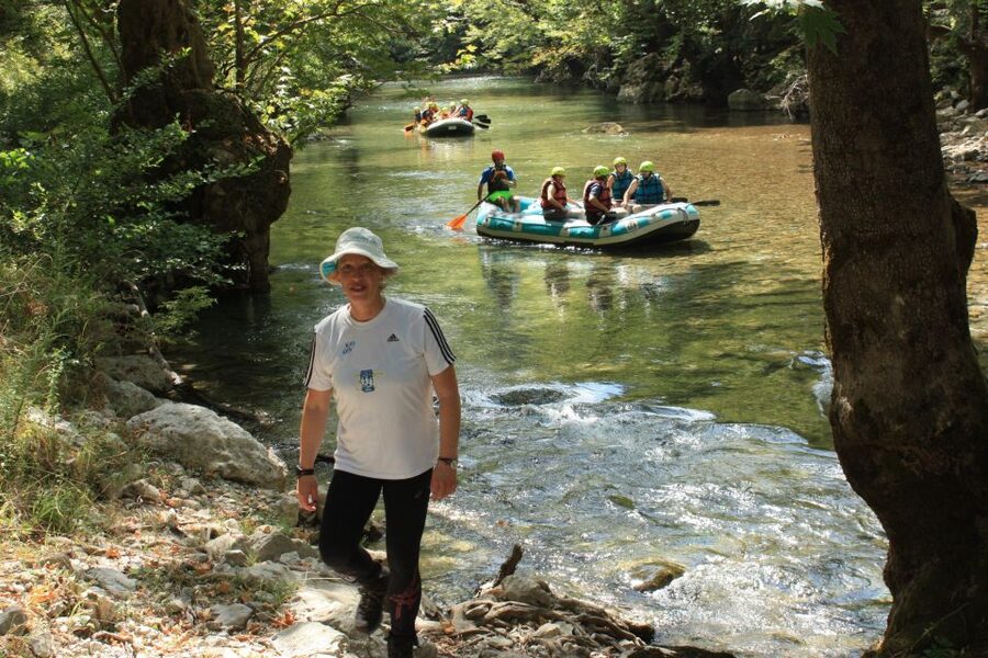 Trekking day at Vikos Gorge for all - Kleidonia stone bridge (1853): the payoff finish
