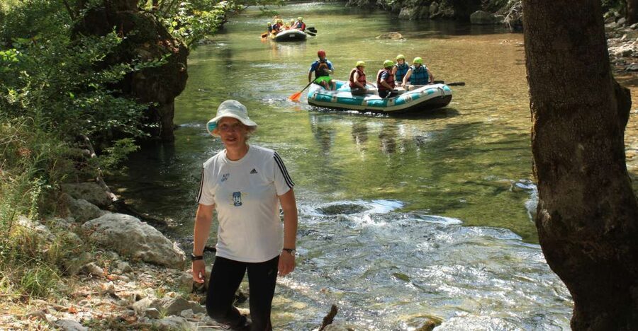 Trekking day at Vikos Gorge for all - Plane trees, shade, and how to dress for this trail
