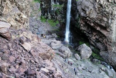 Trekking in Morocco / 3 Days Valley Trek in the Atlas Mountain & Waterfalls - Day Two: Oudit Pass around 2200 m to Ait Aissa