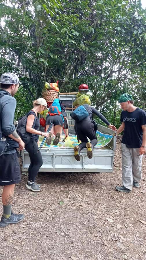 trekking mount rinjani summit join in group tour - Food, Water, and Camping Reality at 2,639 m