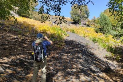 Trekking to Bottoniera Craters - Stop 1 on Etna: Bottoniera Craters from the 2002 Eruption