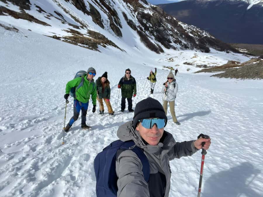 Trekking to Vinciguerra glacier and Tempanos lagoon - Vinciguerra Glacier time: crampons, tea, and that first step onto ice