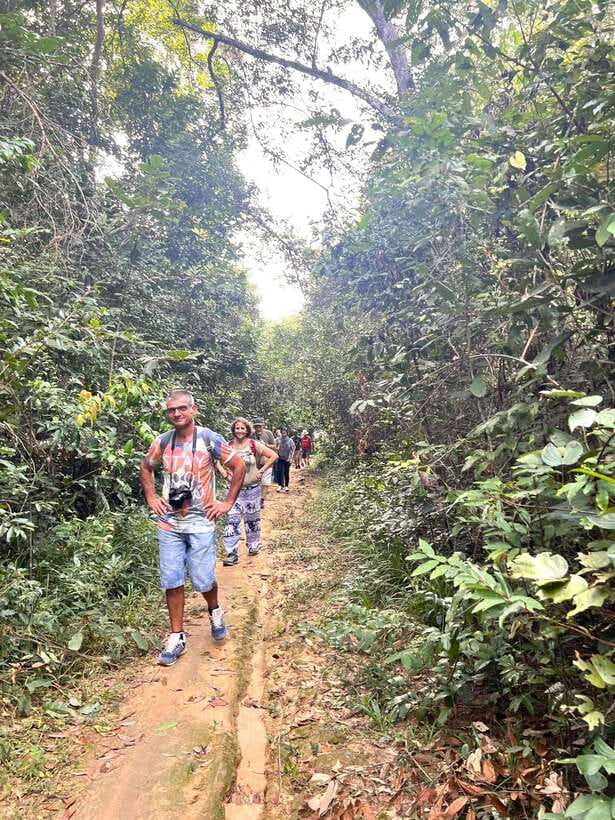 Trekking Tour at Phnom Kulen National Park from Siem Reap - Kulen waterfall: the swim, the photos, and the reset
