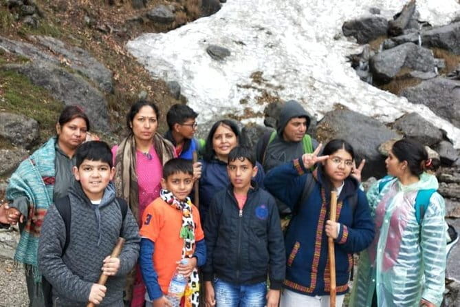 Triund Trek & Snow Line Trek - Bhagsu Waterfall: a quick hit on day one, a longer look day two