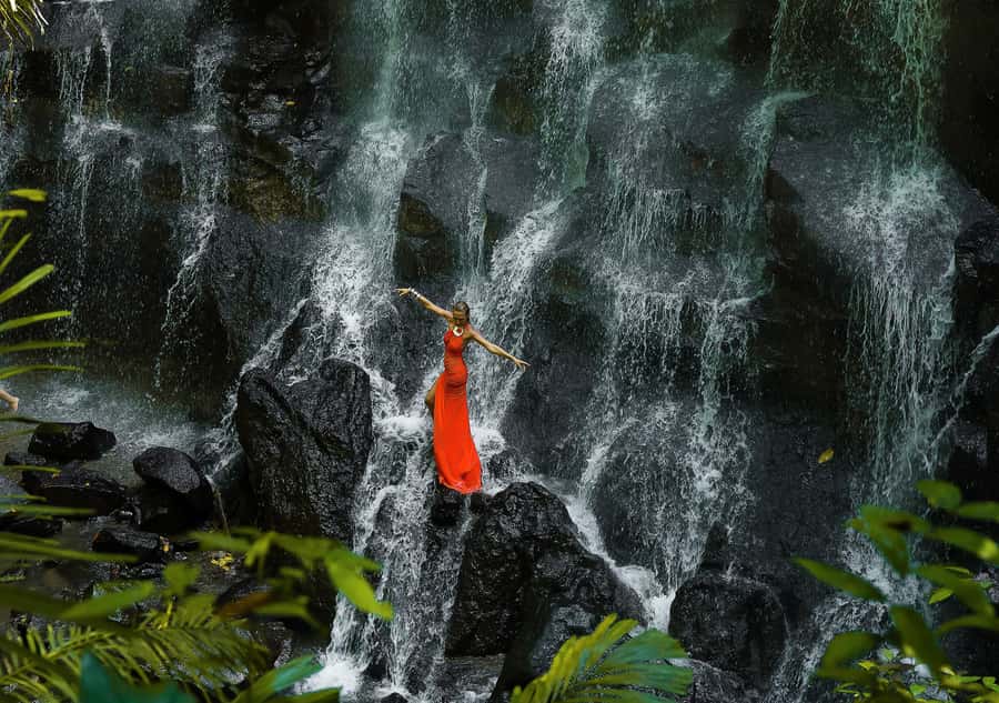 Ubud: Rice Terrace, Holy Water Temple & Waterfalls Trek Tour - A smart Ubud route: rice, ritual, then waterfalls